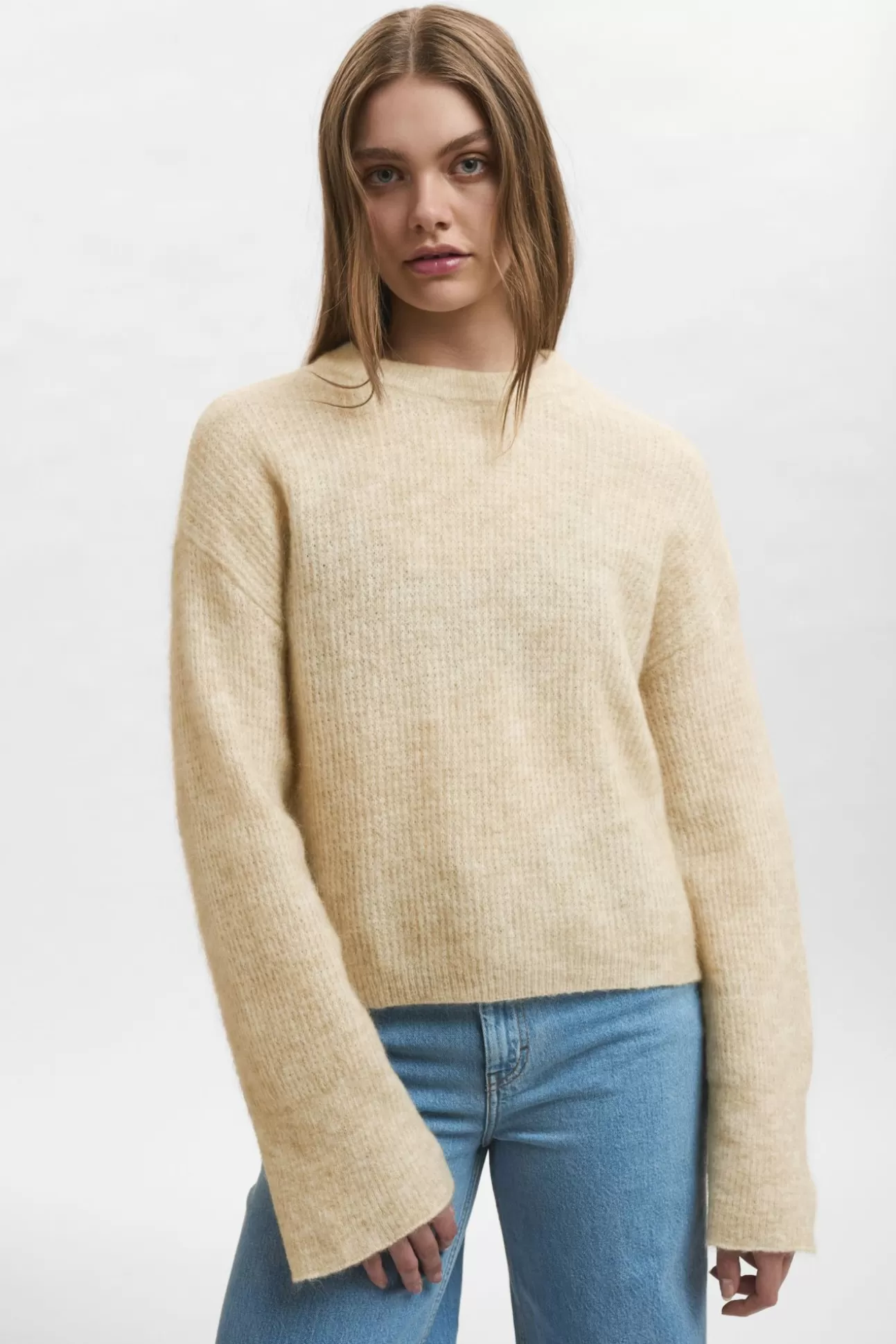 Gestuz Debbiegz Mohair Pullover^Kvinna Stickat & Cardigans